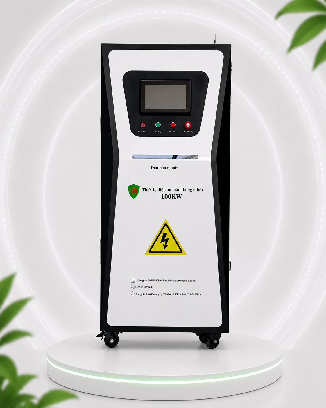 Thiết bị an toàn điện trong nhà máy công nghiệp